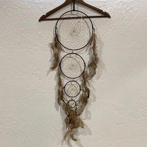 Elegant Brown Dreamcatcher Wall Decor
